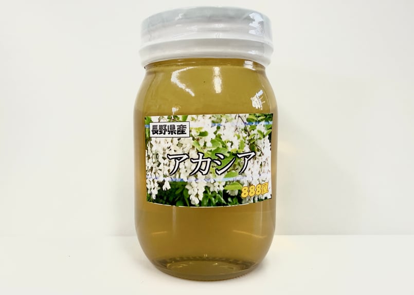 信州上田産 国産 天然 100％純粋 はちみつ アカシア 600g | 上田 道と