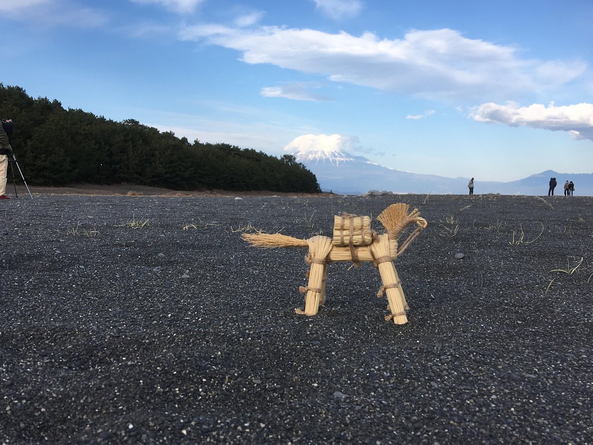 送料無料】わら馬 わら細工 伝統工芸 縁起物午年 | 上田 道と川の駅