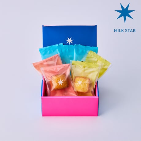 MILK STAR BOX　7個入