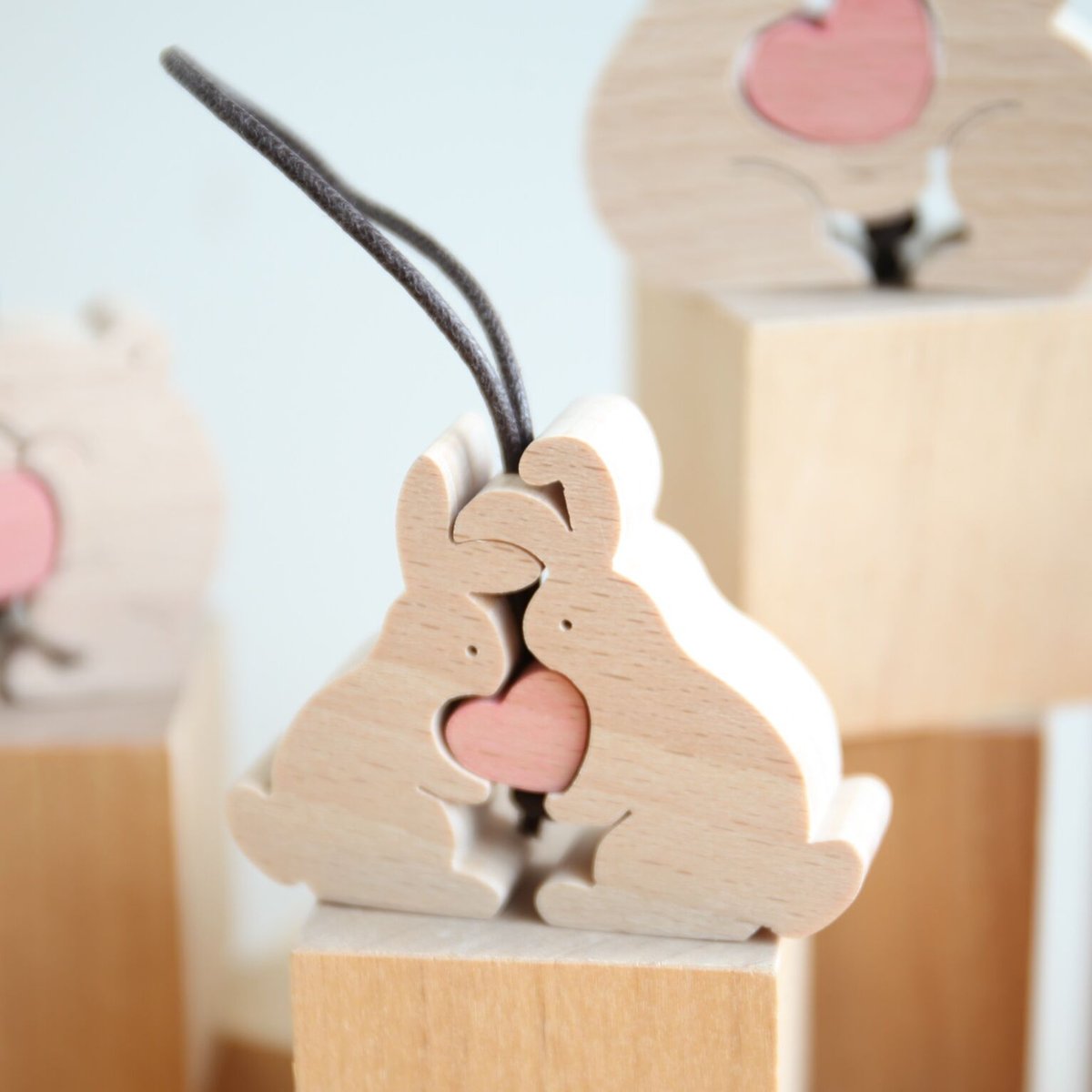 ハートのウサギさん KA381 | ミュージアムショップ ALIMALI