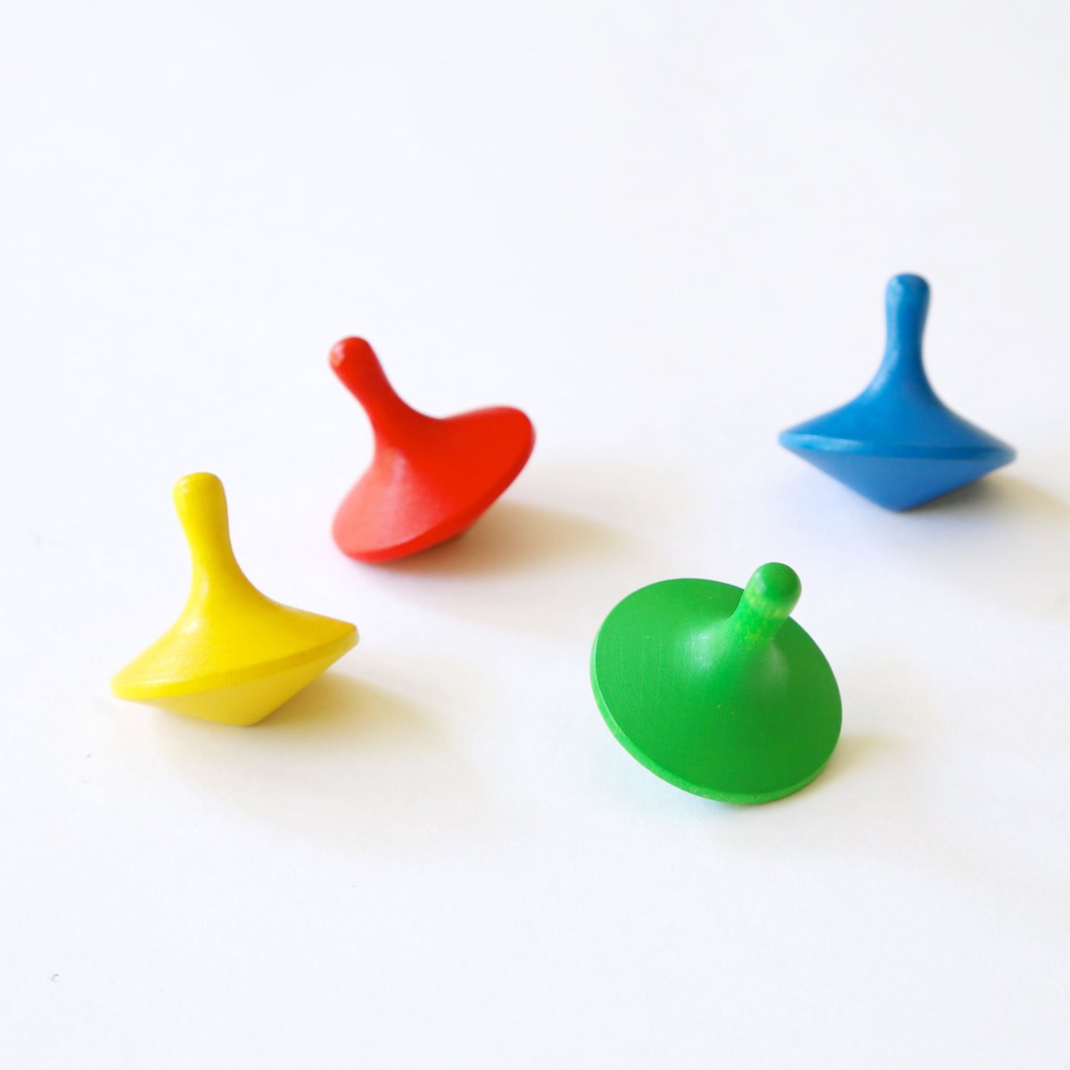 こまディスコ 赤・黄・青・緑の4個セット | ミュージアムショップ ALIMALI