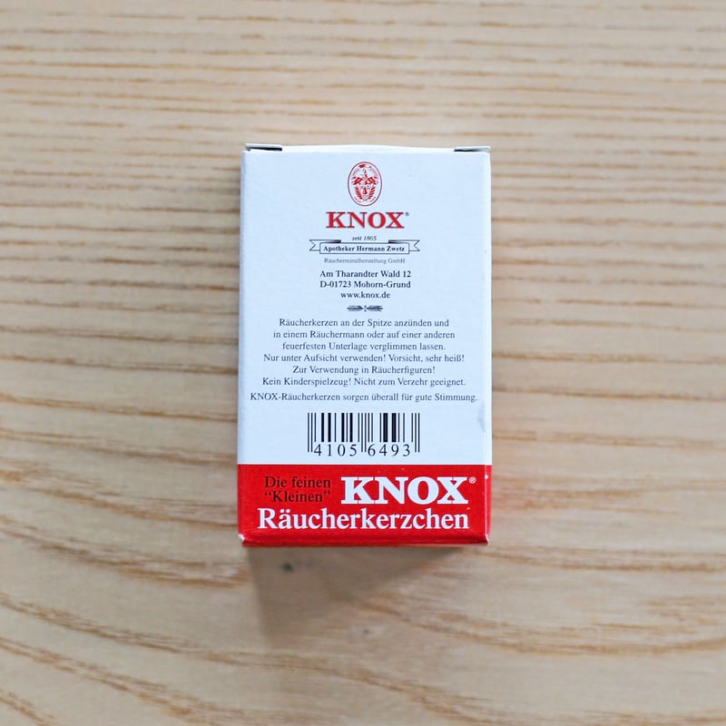 お香「KNOXお香ミニ・ミックス」 | ミュージアムショップ ALIMALI