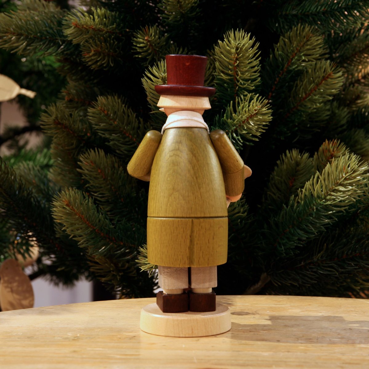 煙出し人形「お花帽子のおもちゃ屋さん」フィンダイセン工房