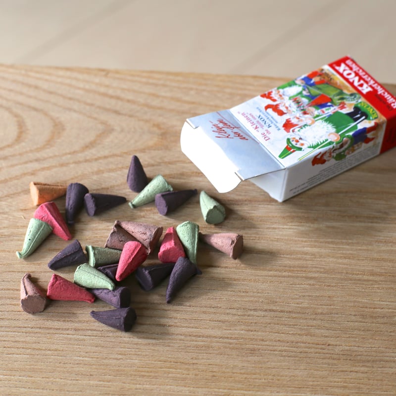 カラフルなコーン型お香 お香「KNOXお香ミニ・ミックス」 | ミュージアムショップ ALIMALI