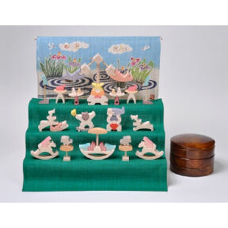 小黒三郎　組み木　マグリット帽子の男 彩色 小黒三郎 組み木 マグリット帽子の男 彩色 美術品・アンティーク