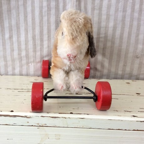 シュタイフ社 rabbit on wheels