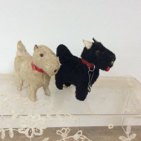 ミニミニドッグ 白黒ペア