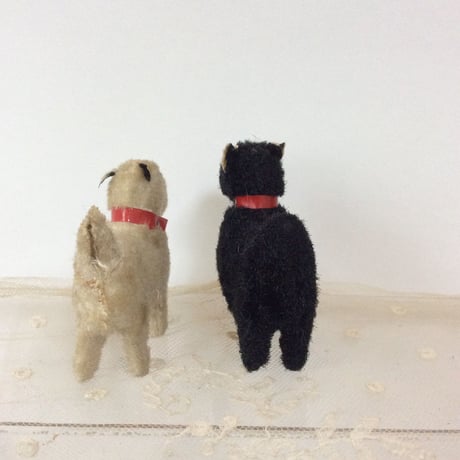 ミニミニドッグ 白黒ペア