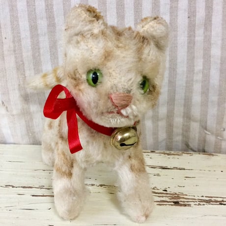 シュタイフ 伸びをしている子猫 ヴィンテージ ヴィンテージシュタイフ | STORES