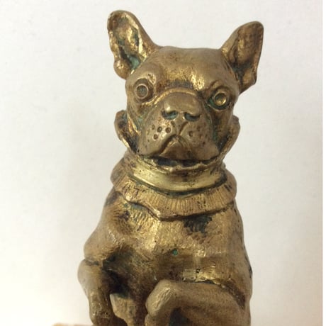 フレンチブル　ブロンズフィギュア