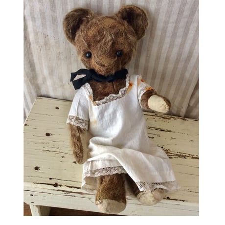 アンティークテディベア約70cm 特価】TED風ヴィンテージベア｜「GENIO ANTICA（ジェニオアンティカ