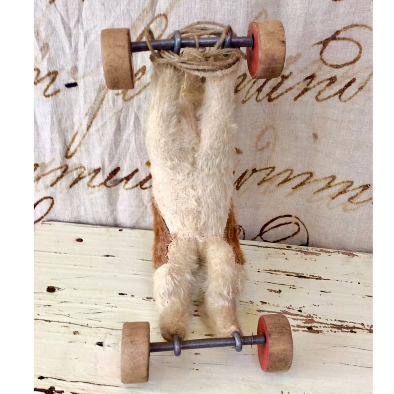 シュタイフ　steiff アンティーク 象　車輪付き　入手困難　50年代 TIFFANY&Co.（ティファニー） 未使用 エレファント 象 ゾウ アニマル