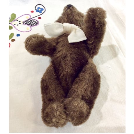 シュタイフ社 オリジナルテディ 焦げ茶のコ