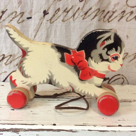 猫さん pull toy
