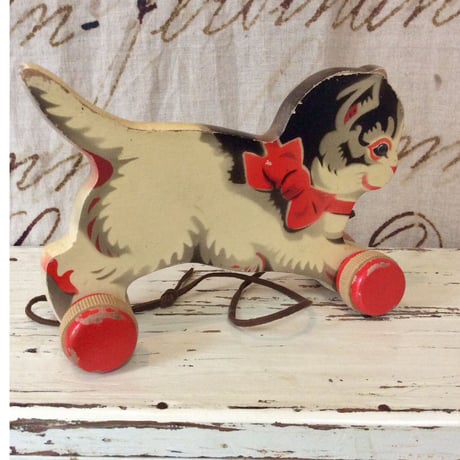 猫さん pull toy