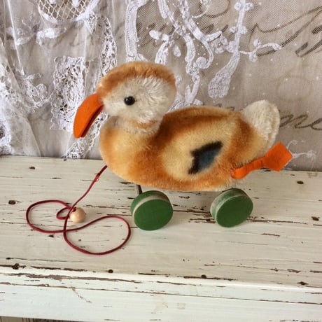 シュタイフ社 アヒルのpull toy