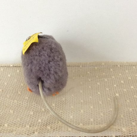 シュタイフ社ポンポンシリーズ グレーのネズミ