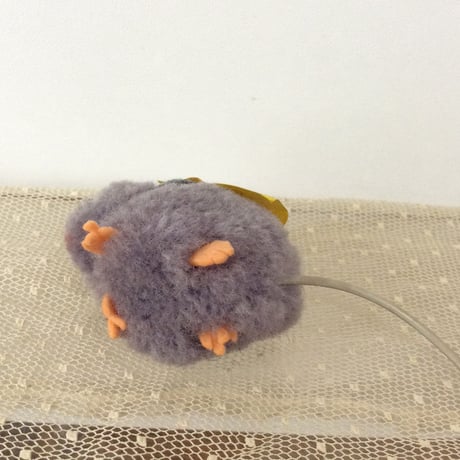 シュタイフ社ポンポンシリーズ グレーのネズミ