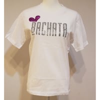バチャータTシャツwithハート ホワイト