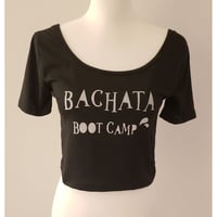 Bachata BOOTCAMP ショート丈Tシャツ ladies