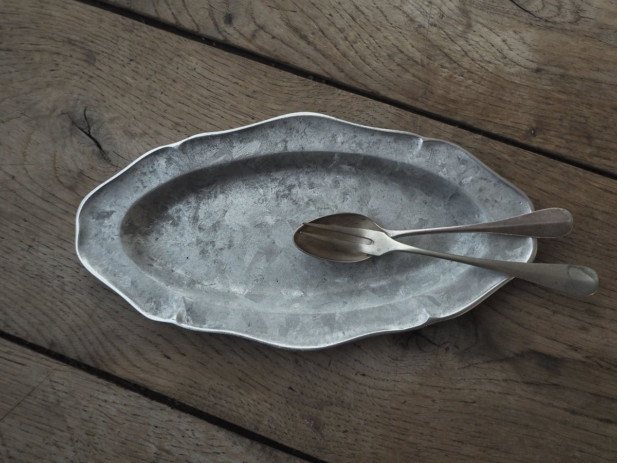 co+fe コフェ 花リムオーバルP24 プレート　cofe co+fe コフェ 花リムオーバルP24 プレート cofe co+fe コフェ 花リム