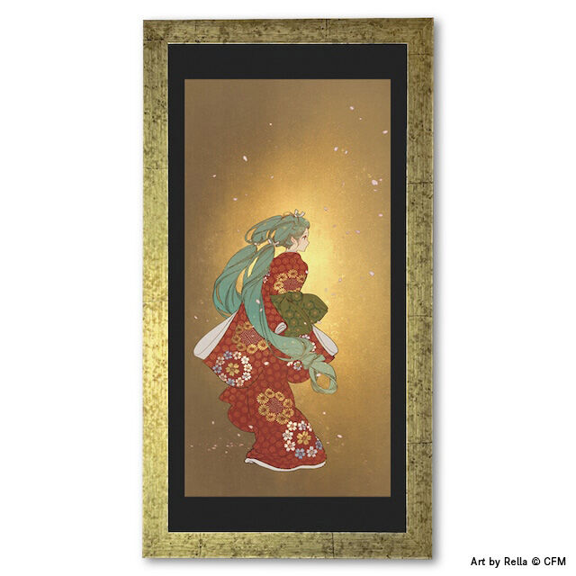 見返り美人ミク 複製画 | ACG Inc.