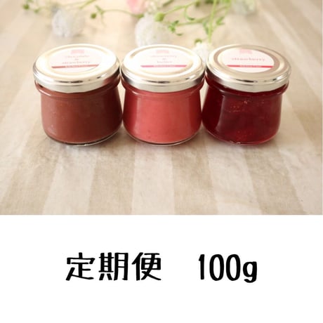 季節のジャム定期便　100g　3個セット