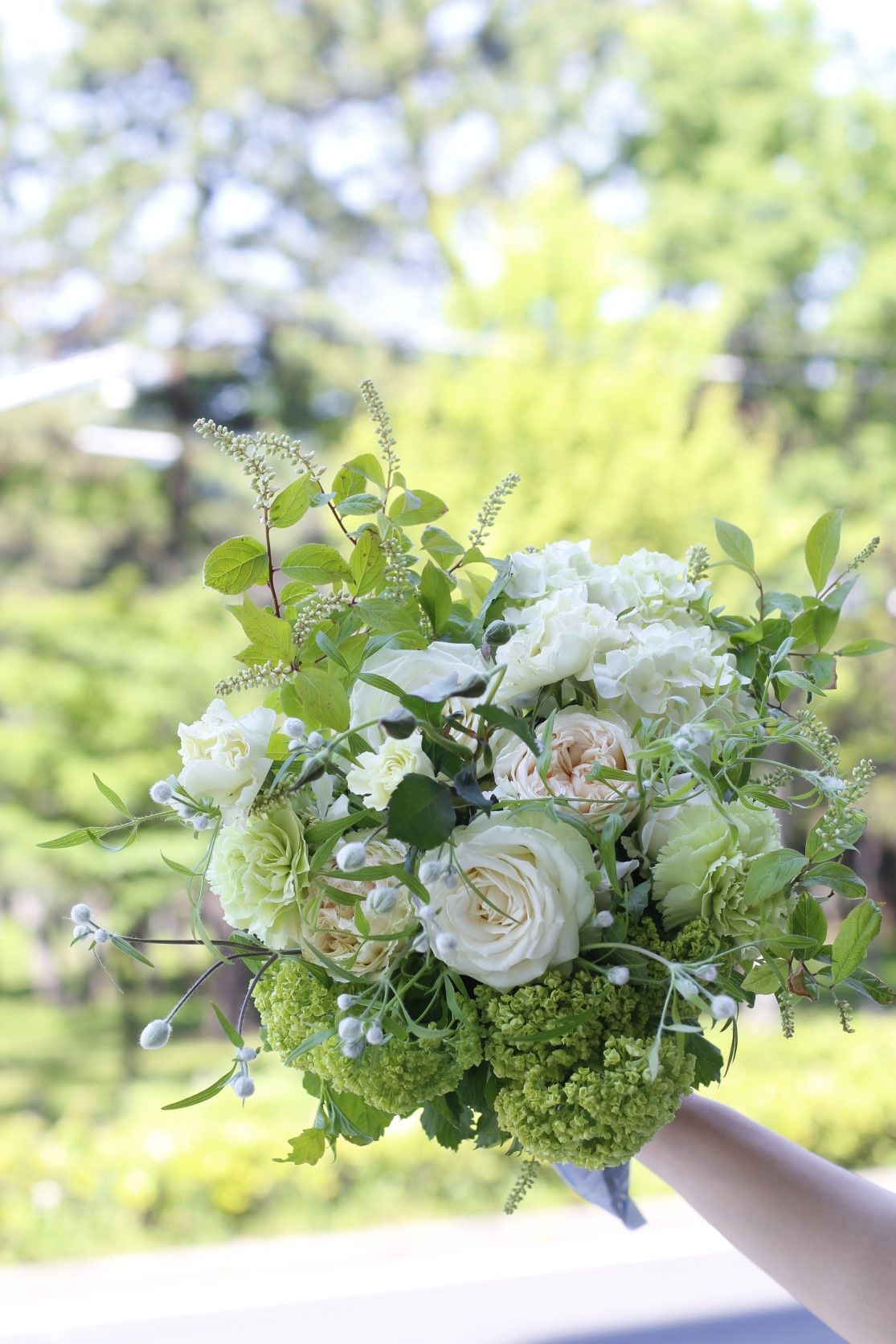 季節の花のおまかせ花束＠8000 母の日にも♪ | 名古屋市瑞穂区の花屋