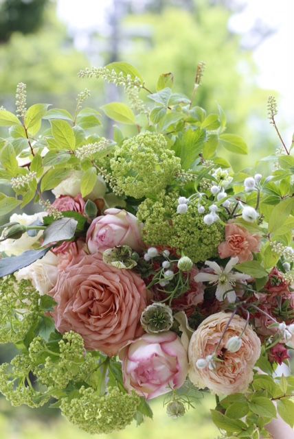 季節の花のおまかせ花束＠8000 母の日にも♪ | 名古屋市瑞穂区の花屋