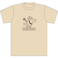 CHEAP SHEEP"SHEEP Tee" NATURAL