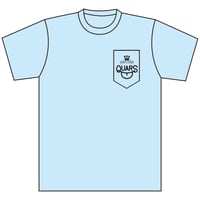 QUARS POCKET Tee LIGHT BLUE(COVID-19 LIMITED)