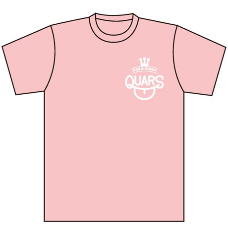 QUARS KIDS Tee LIGHT PINK(COVID-19 LIMITED)