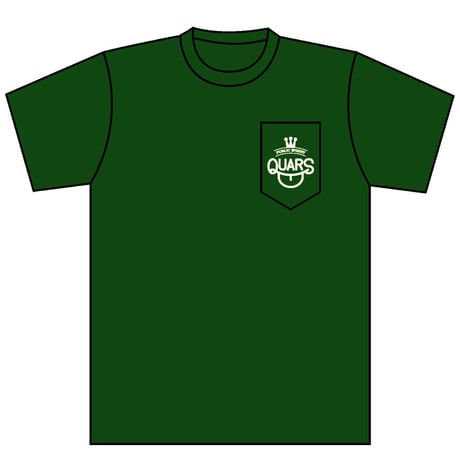QUARS POCKET Tee FOREST GREEN(COVID-19 LIMITED)