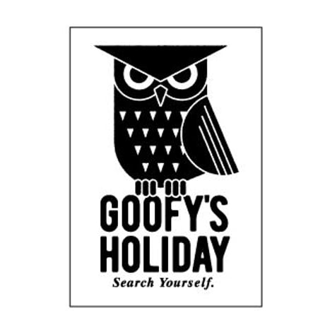 GOOFY'S HOLIDAY"...Still Riot Goin' On"BADGE+STICKER SET