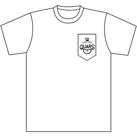 QUARS POCKET Tee WHITE(COVID-19 LIMITED)