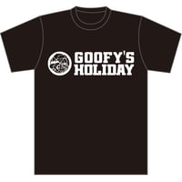 GOOFY'S HOLIDAY 30th 復刻Tee BLACK