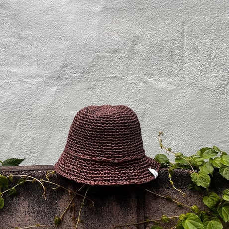 mini flare knit. (summer) brown.