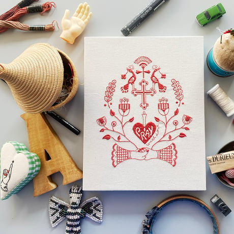 刺繡の贈り物