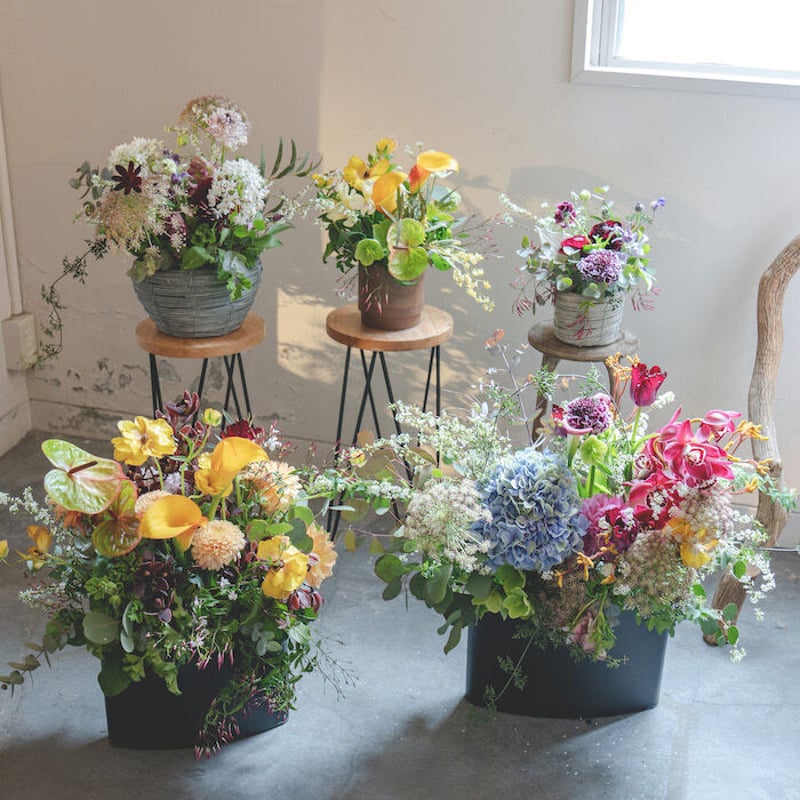 フラワーアレンジメント LLサイズ | GIGI VERDE