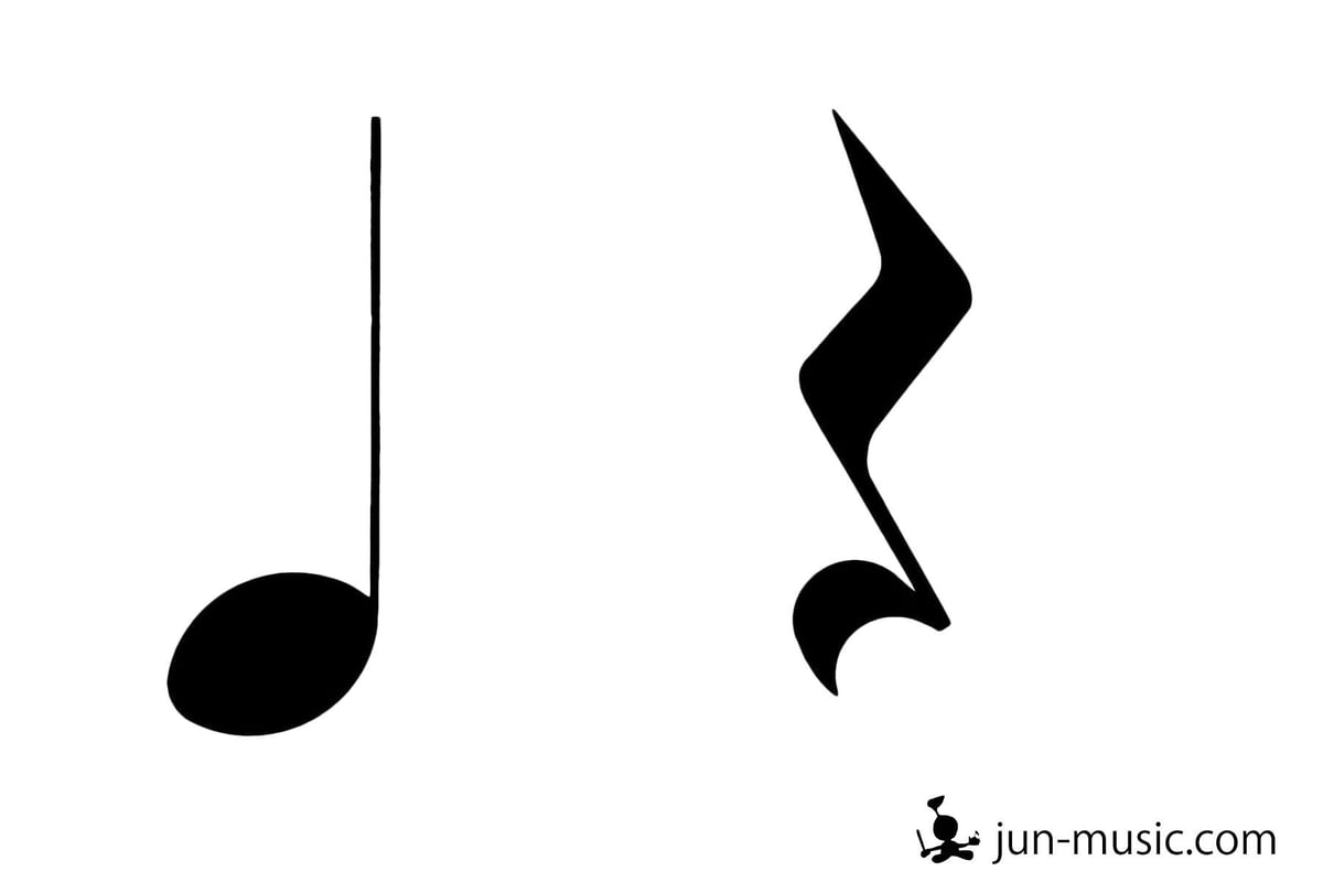 チャイ　リズムカード2点 リズムカード（2拍子） | JUN音楽教室オンラインストア