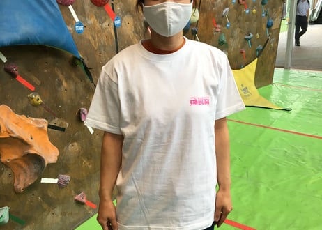 【大阪限定】バムクラッシックシャツ　白シャツ/蛍光ピンクプリント
