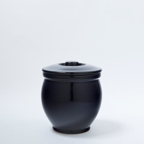 楽天市場】国産 甕(かめ) 壷 蓋付き 2合 / 360ml 常滑焼 日本製 山源窯