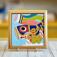 スペインタイル】絵タイル10×10cm EF10-5 | みなとまちセラミカ工房