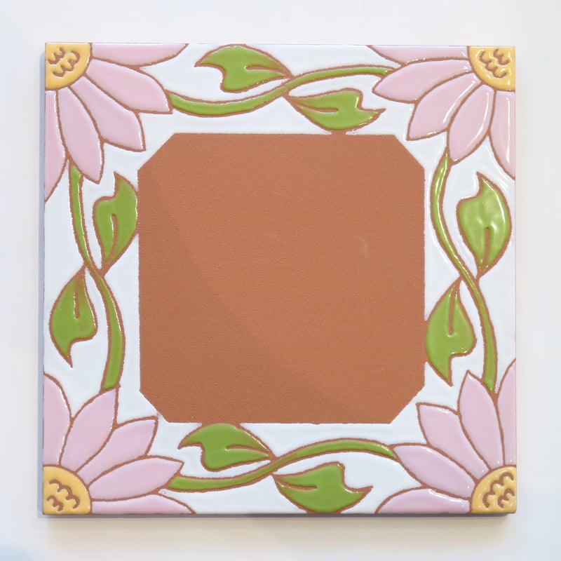 スペイン タイル 木箱 大１小2 セット 花柄 バレンシアタイル ※バラ売り可 スペイン タイル 木箱 大1小2 セット 花柄 バレンシアタイル ※バラ売り