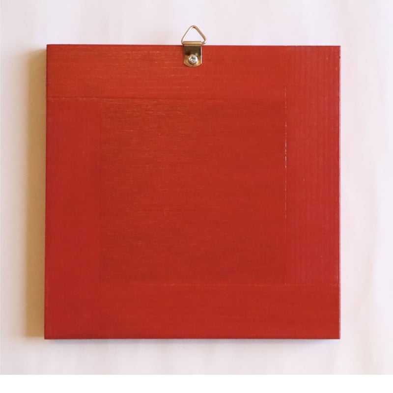 スペインタイル】クリスマス絵タイル 選べるフレーム「サンタと