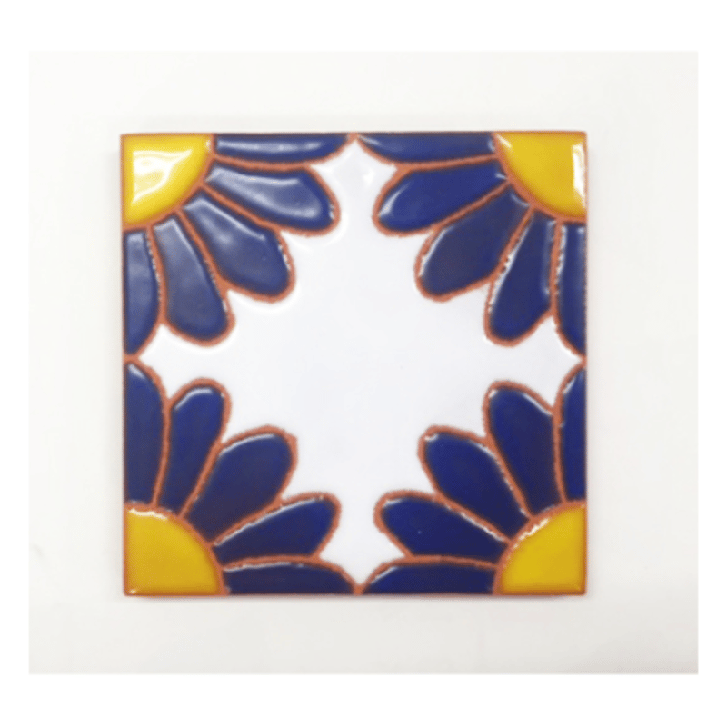 スペインタイル】タイルコースター 7.5×7.5cm C-6 | みなとまち