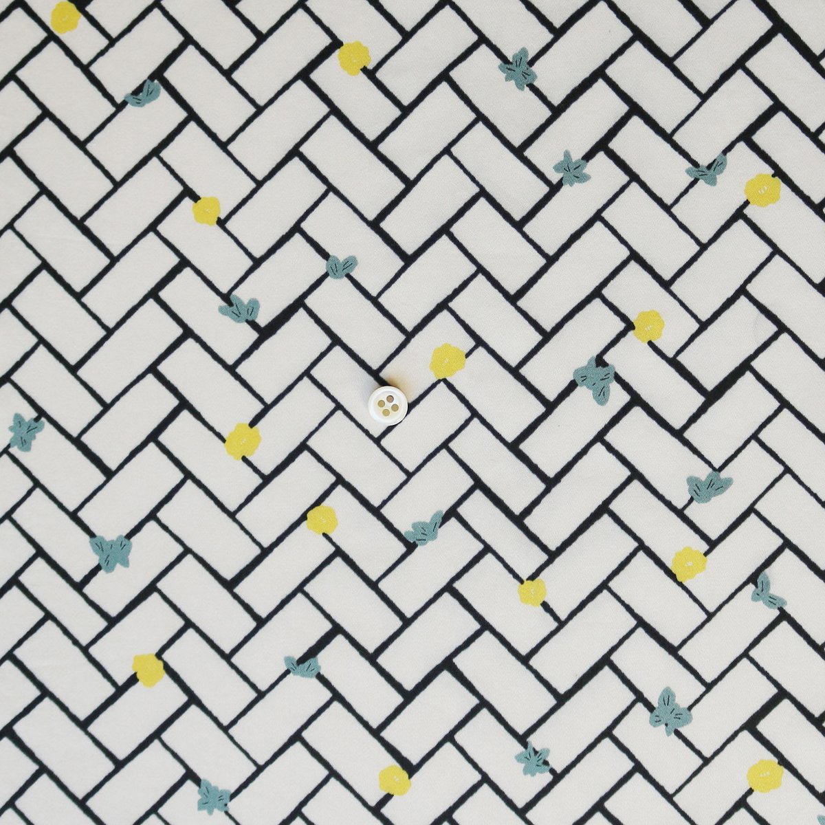 ちりりん様用です•*¨*•.¸♬︎ MUDDY WORKS プリント生地 [Bricks] 綿サテン 50cm | Tomot