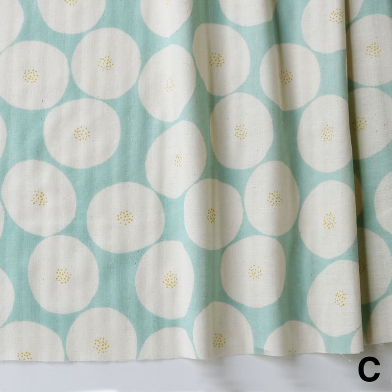 MUDDY WORKS プリント生地 [ミニあんパン] ダブルガーゼ 50cm | Tom