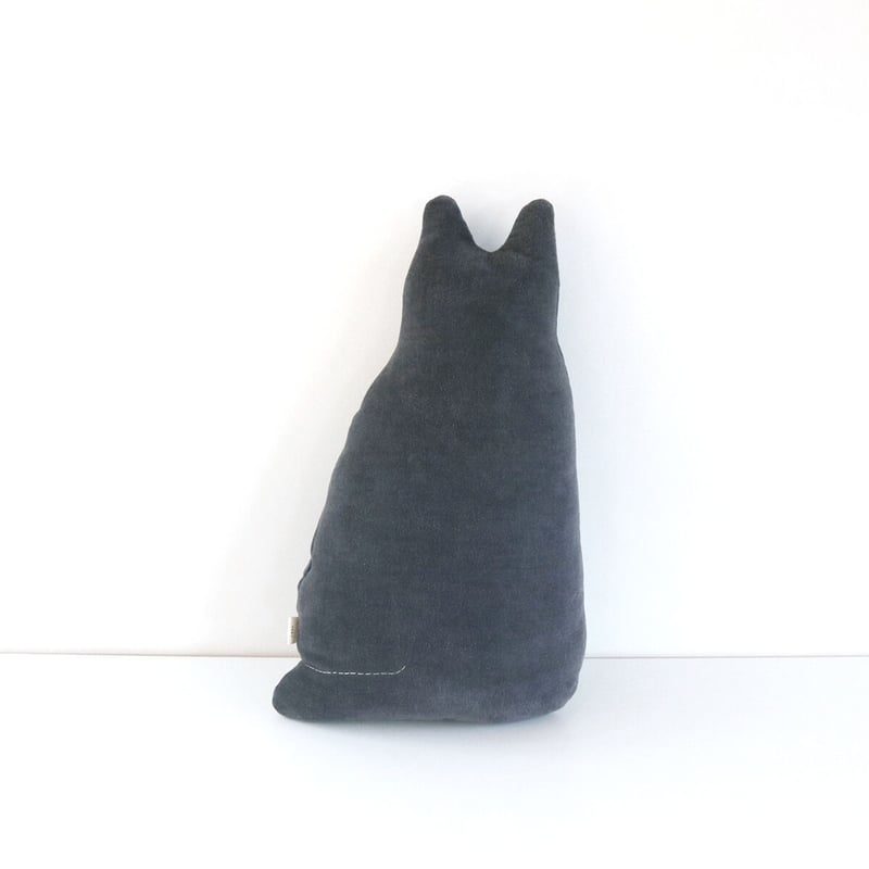 置物 TOMOTAKE Cat Cushion nero 黒ネコのクッション ネロ＆ペロ Black Cat Cushion Nero&Pero |