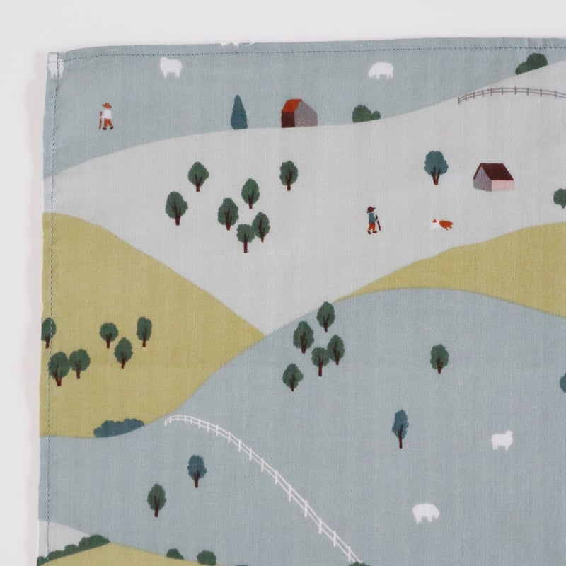 ビーバーさま専用 オーダー ダブルガーゼ×ワッフルハンカチ ダブルガーゼのハンカチ Farm | Tomotake Online Store
